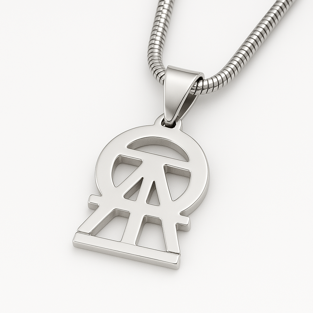 Collier QALF Damso en acier inoxydable - SteelRate