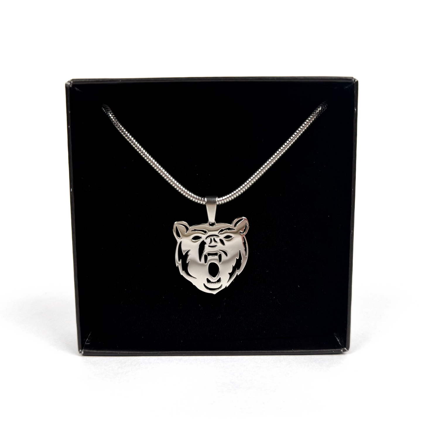 Collier Ours Enna Music PLK en acier inoxydable - SteelRate