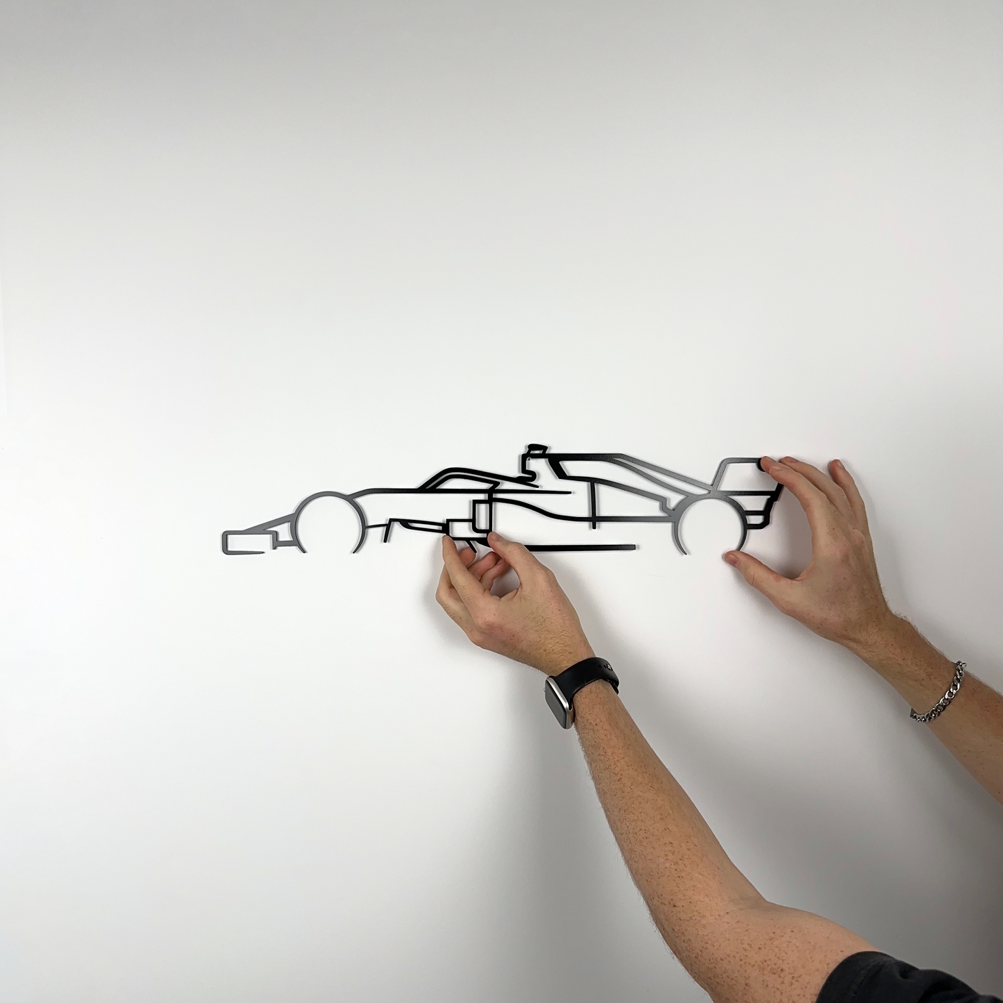 Formule 1 silhouette en acier - SteelRate