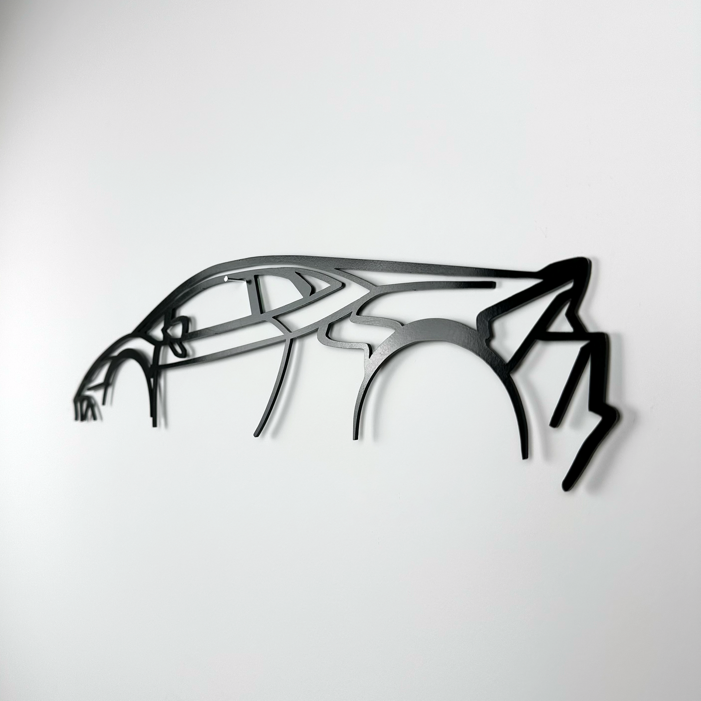 Lamborghini Huracan silhouette en acier - SteelRate