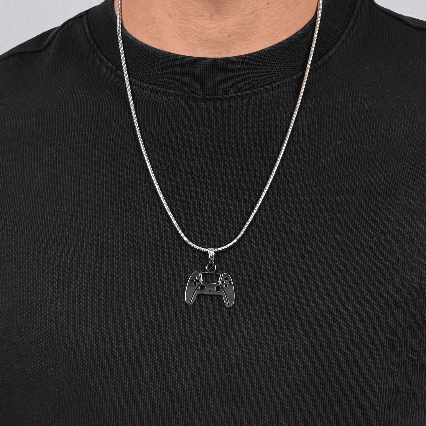 Collier manette Don't Play Gazo en acier inoxydable - SteelRate