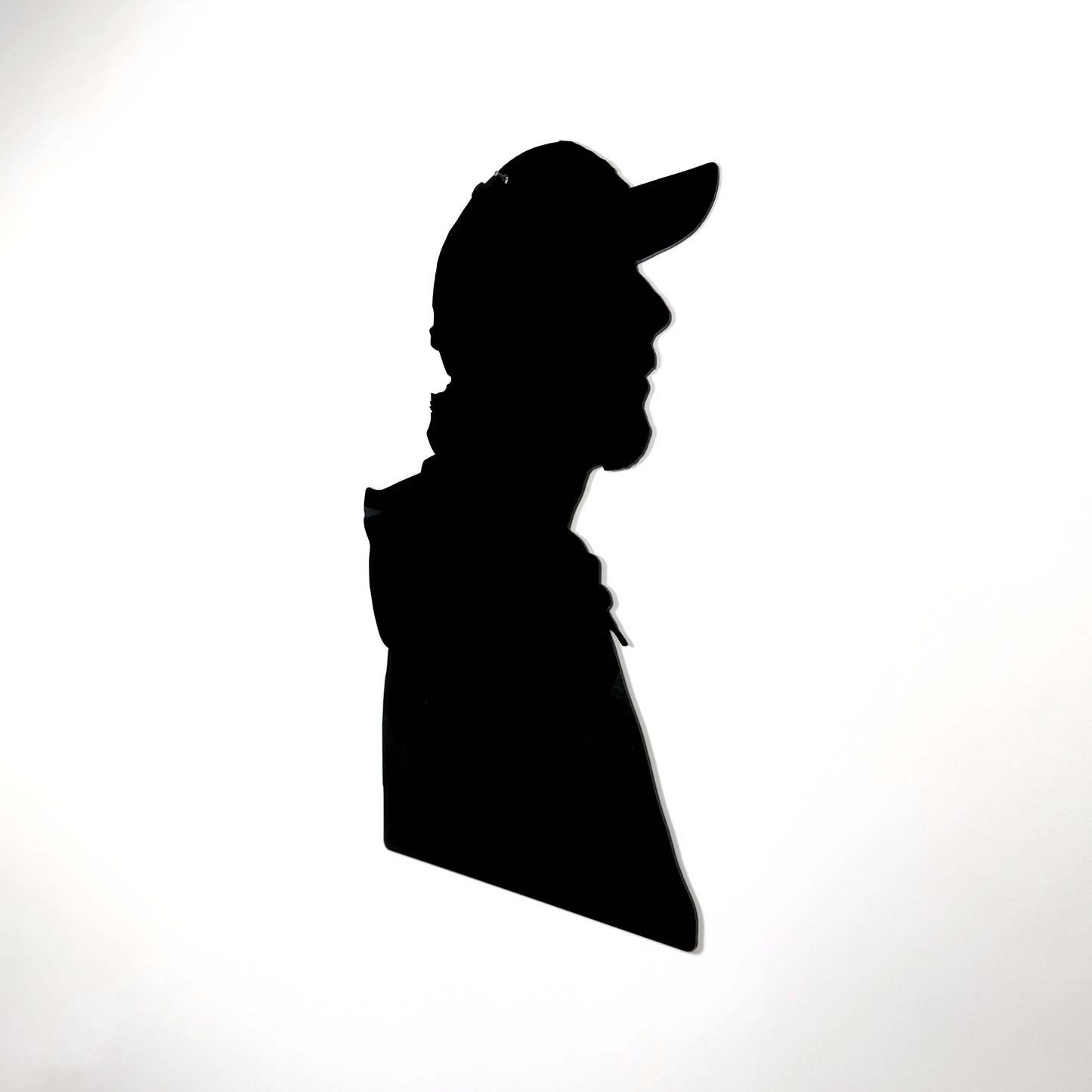 Silhouette Nekfeu en acier - SteelRate
