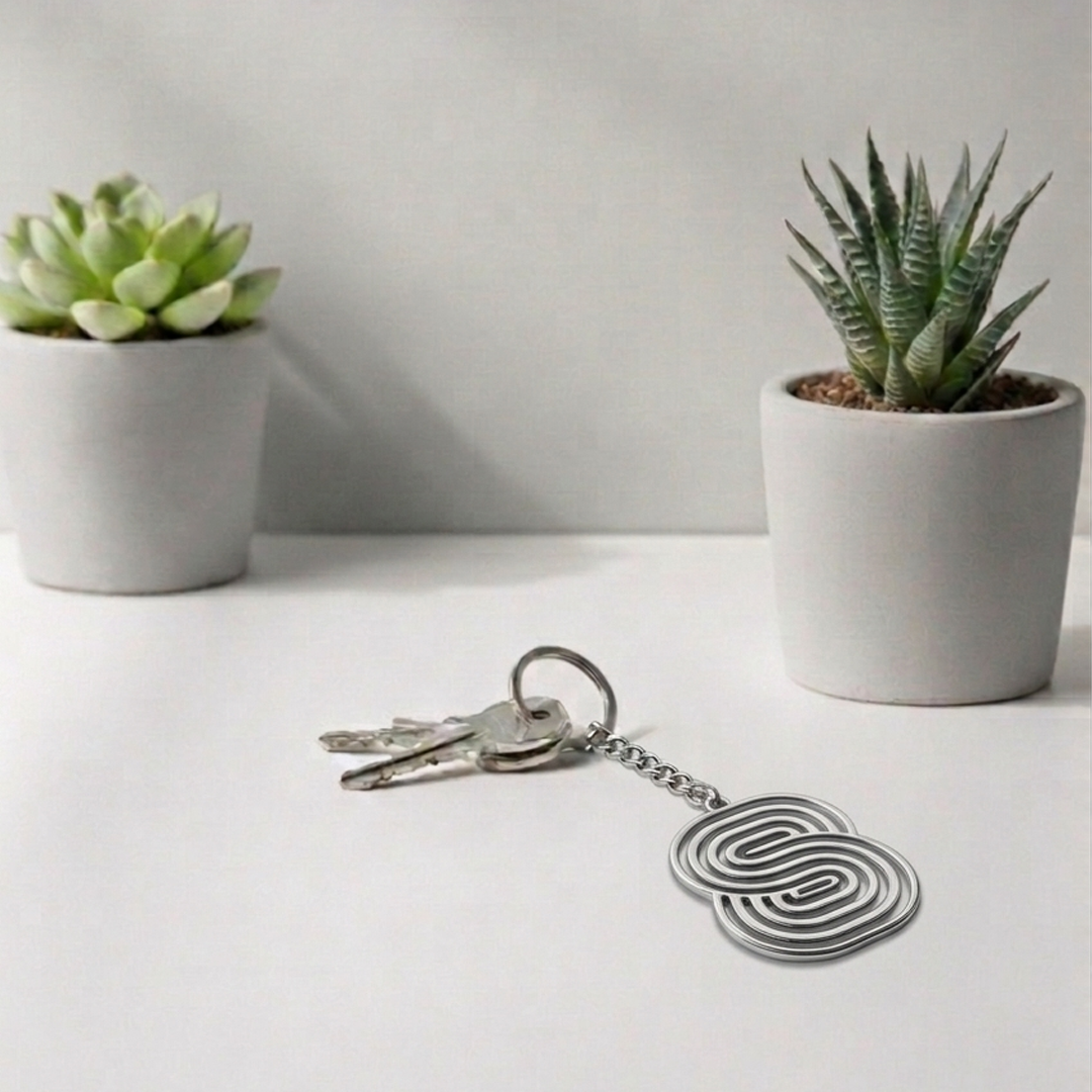 Porte clé OCHO SDM en inox - SteelRate