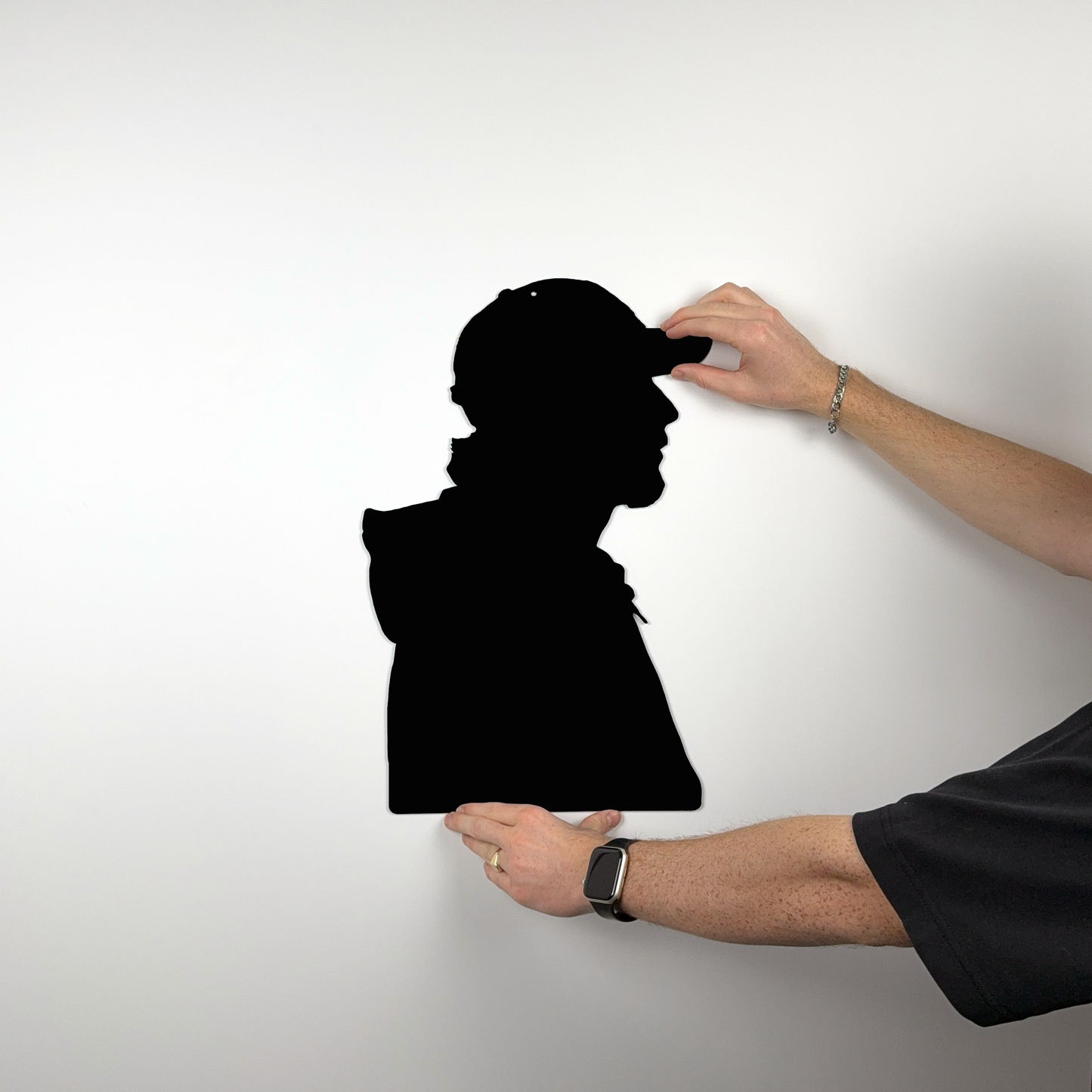 Silhouette Nekfeu en acier - SteelRate