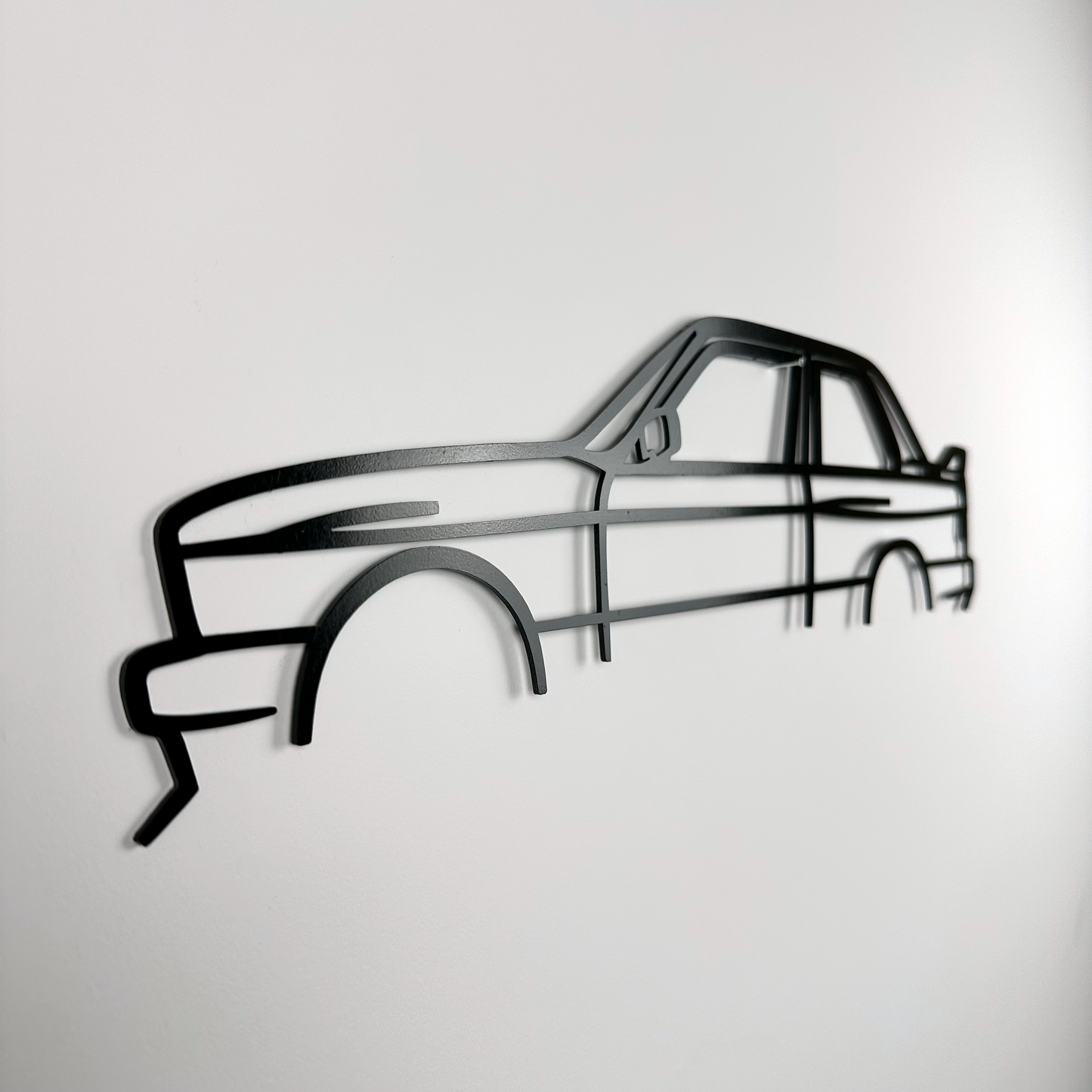 BMW E30 silhouette en acier - SteelRate