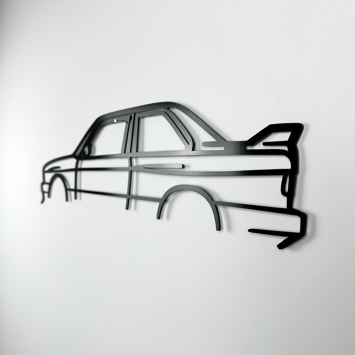 BMW E30 silhouette en acier - SteelRate