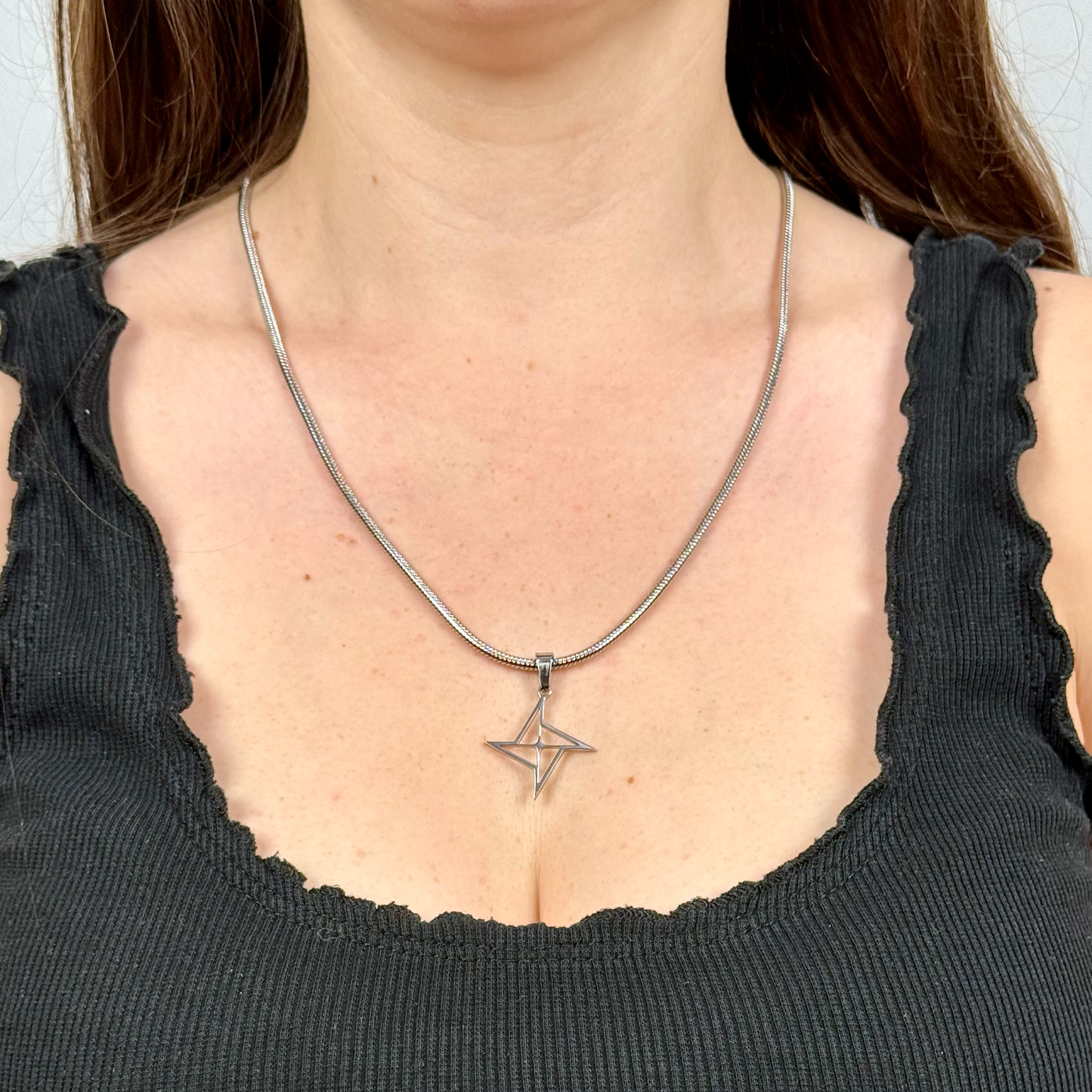 Collier Civilisation Orelsan en acier inoxydable - SteelRate