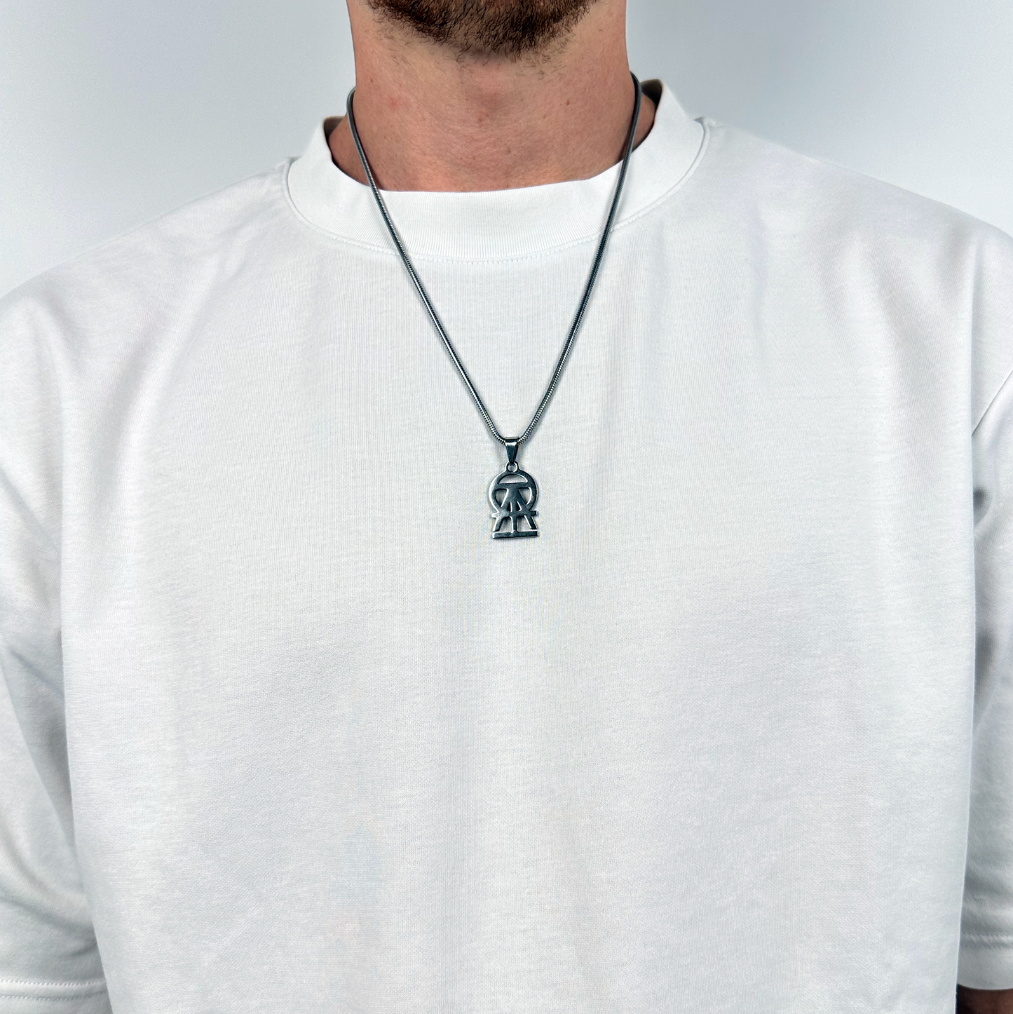 Collier QALF Damso en acier inoxydale - SteelRate