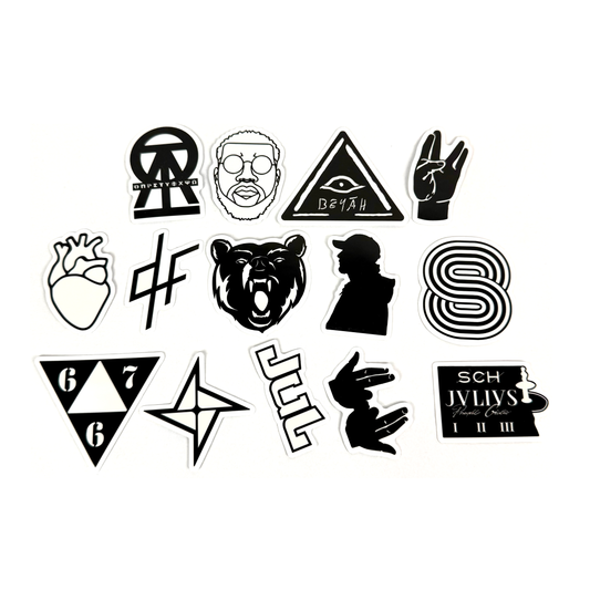 Pochette 14 stickers Rap Kultur - SteelRate