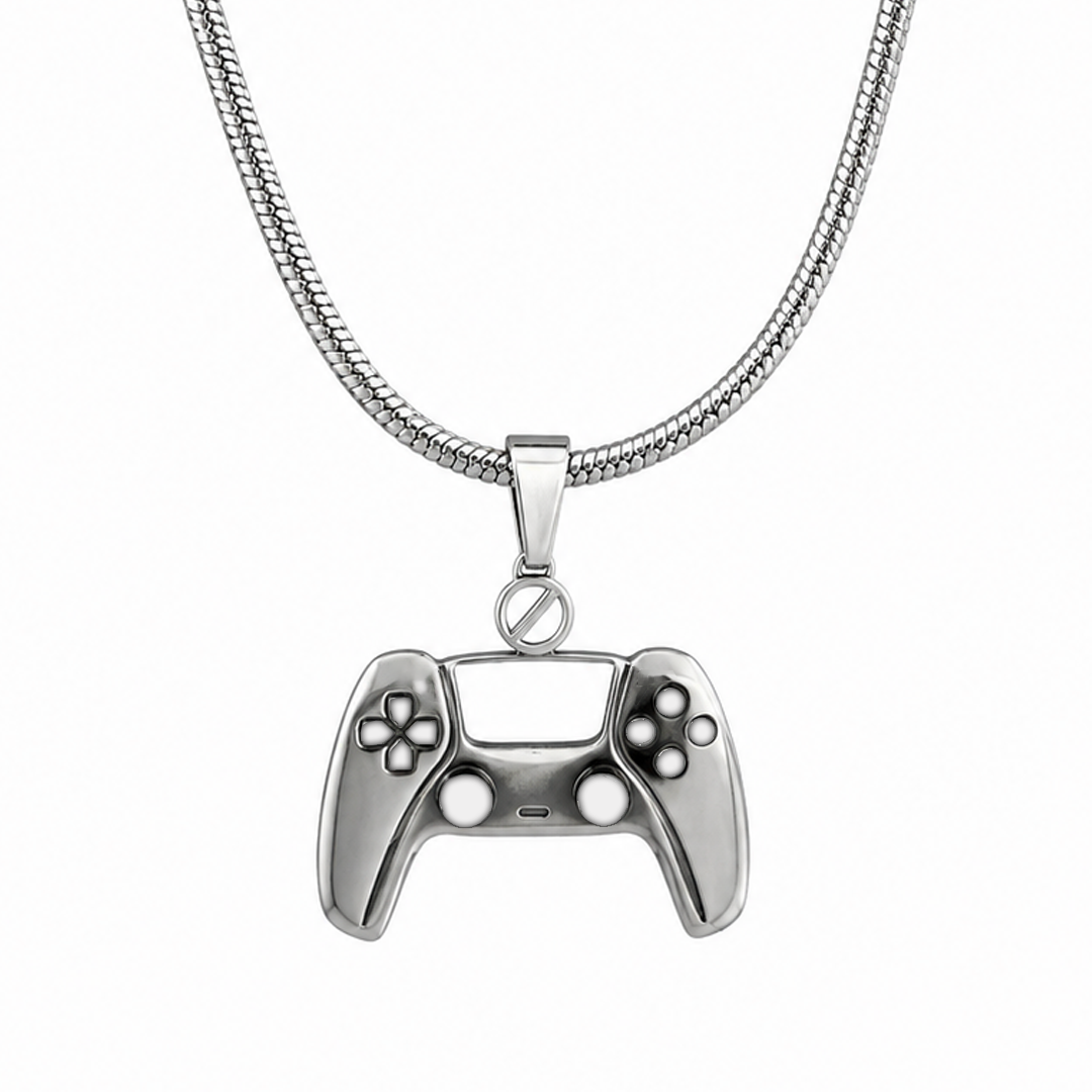 Collier manette Don't Play Gazo en acier inoxydable - SteelRate