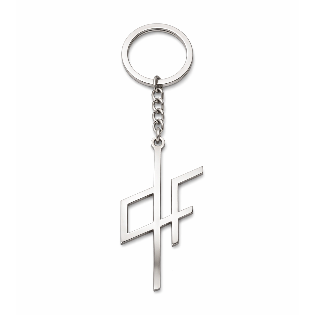 Porte clé QLF PNL en inox - SteelRate
