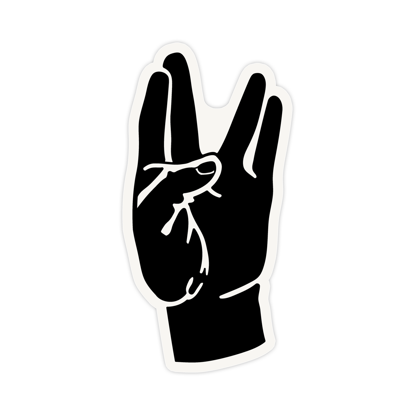 Sticker Signe Vie Damso - SteelRate