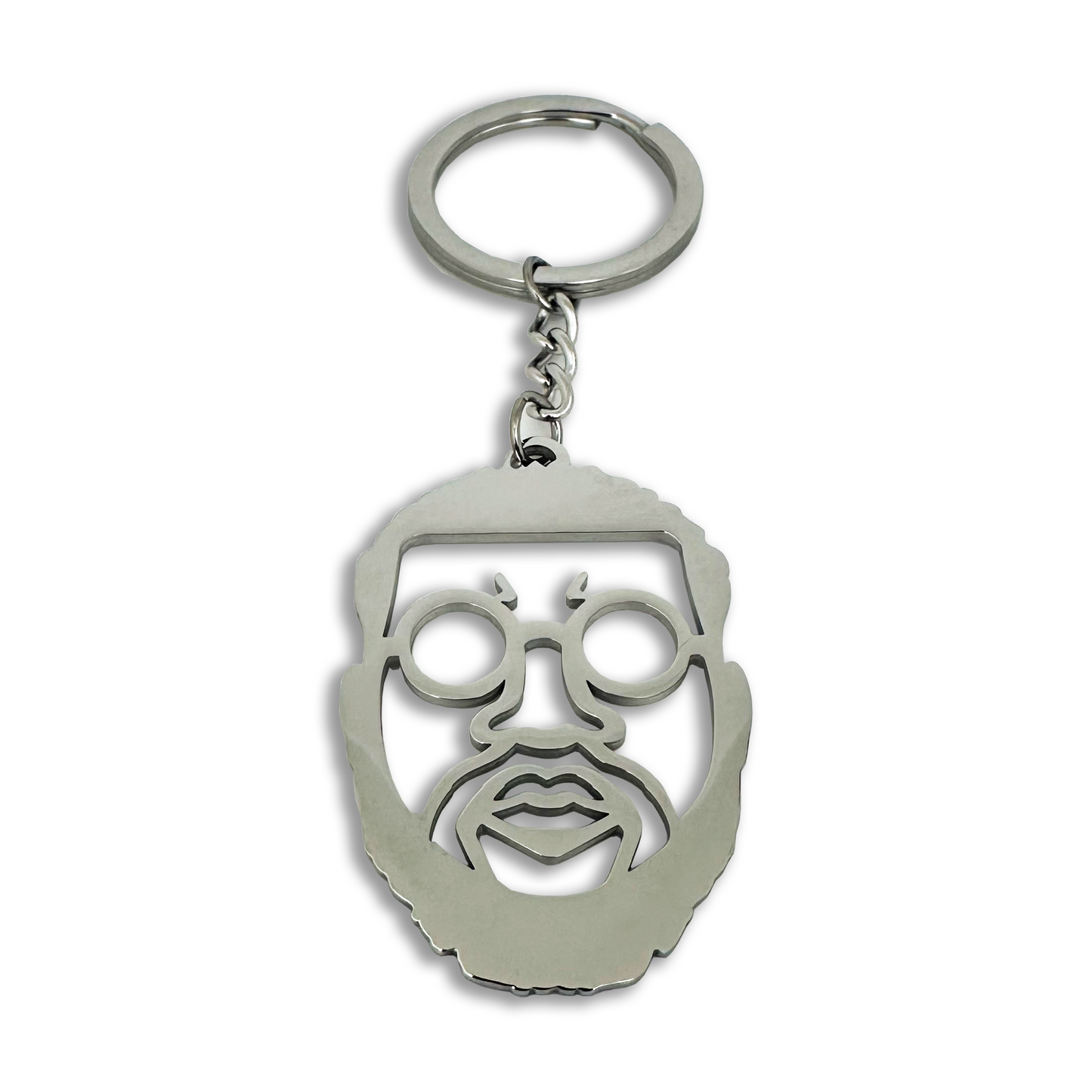 Porte clé Visage Damso en inox - SteelRate