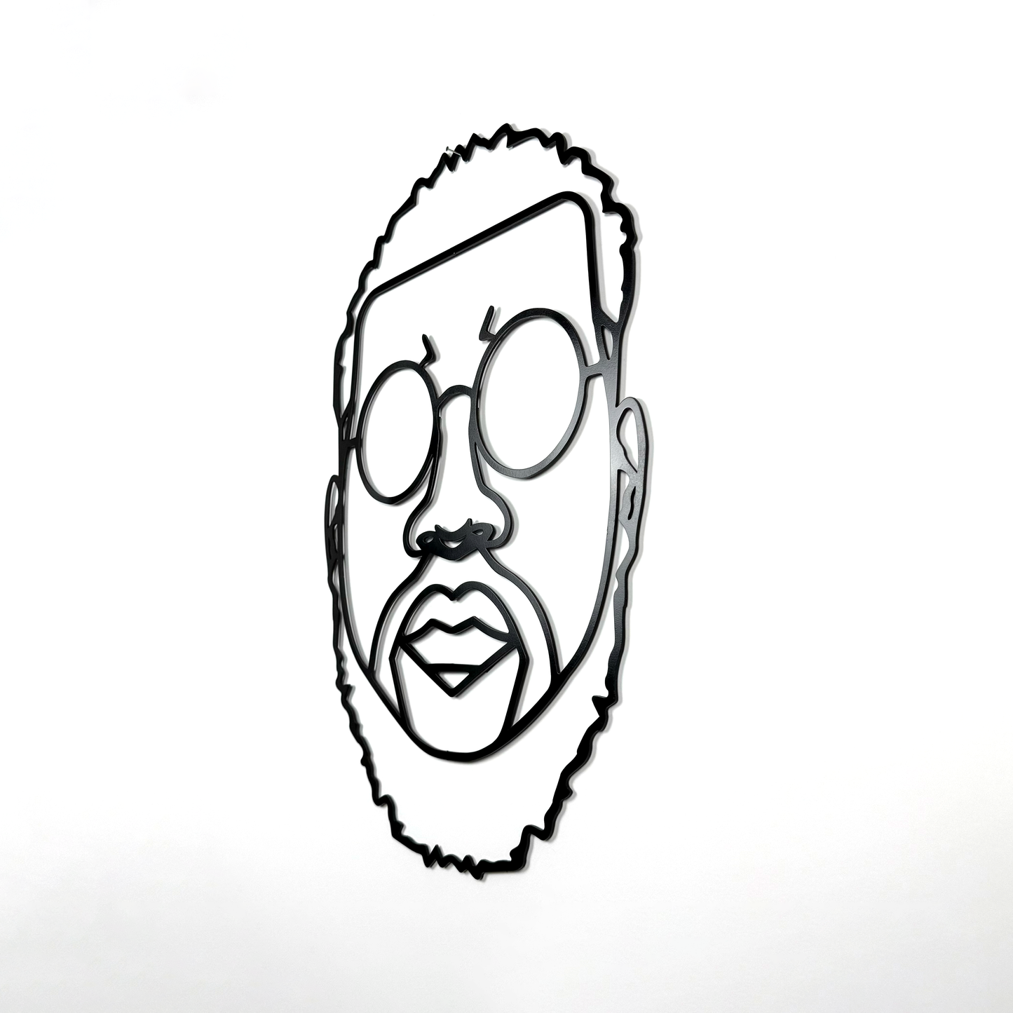 Visage Damso en acier - SteelRate